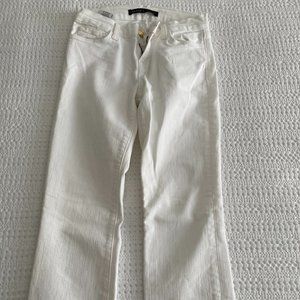 J Brand x Theory White Skinny Jeans Size 25